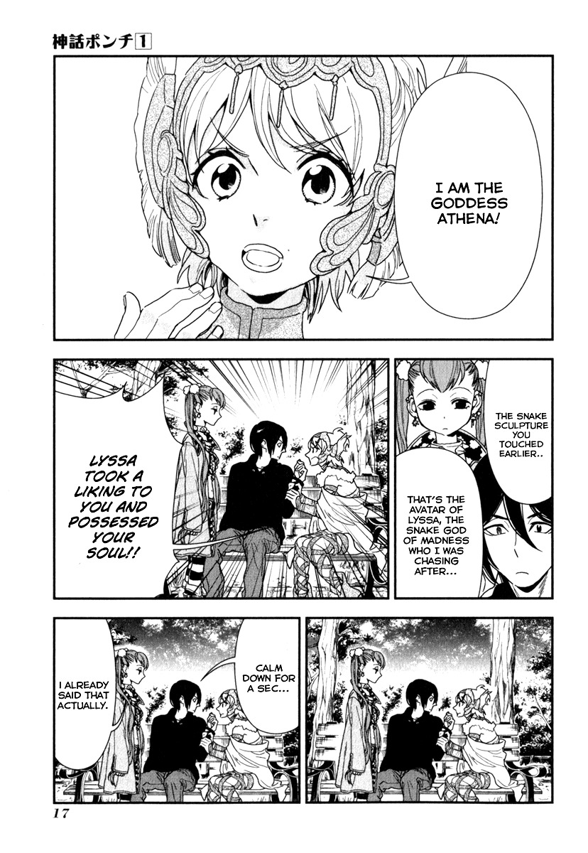 Shinwa Ponchi Chapter 1 page 19 - Chapter 1: "Athena Advent"