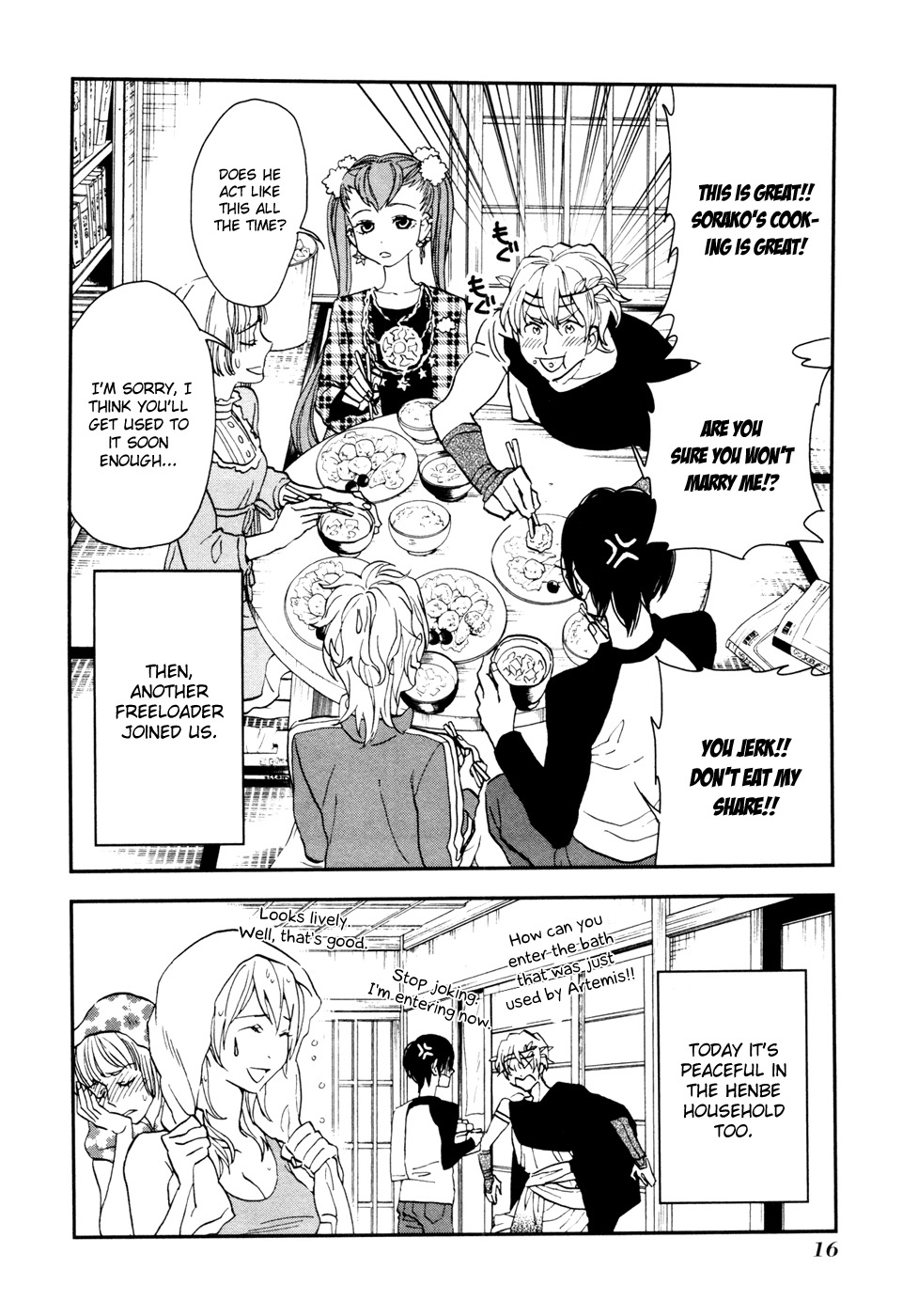 Shinwa Ponchi Chapter 11 page 18 - Chapter 11: The Saddened Sun