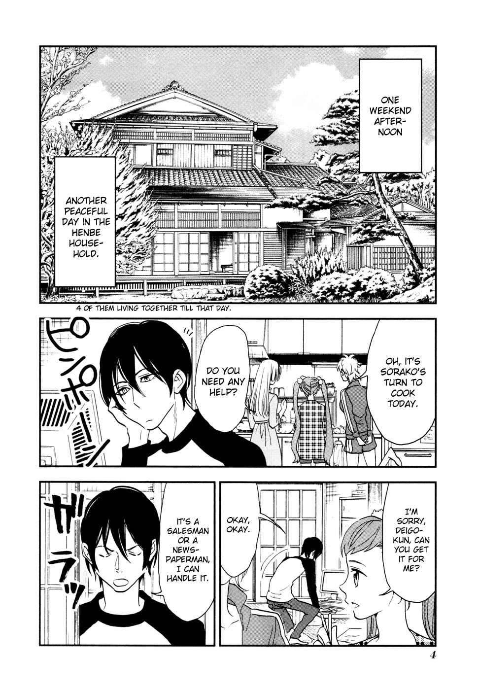 Shinwa Ponchi Chapter 11 page 6 - Chapter 11: The Saddened Sun