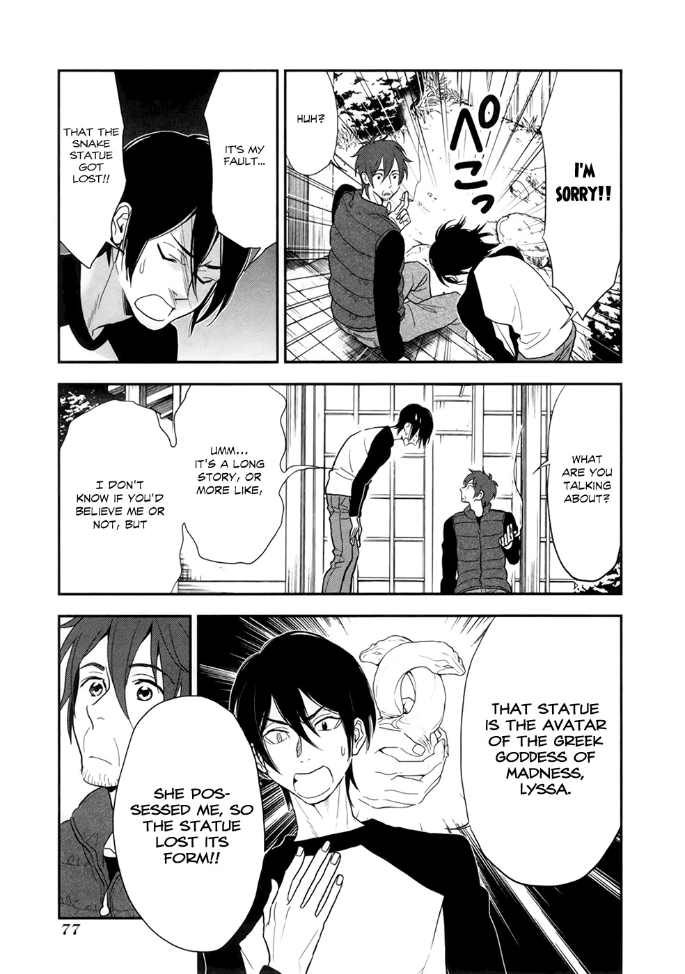 Shinwa Ponchi Chapter 15 page 10 - Chapter 15: Dad, Coming Home
