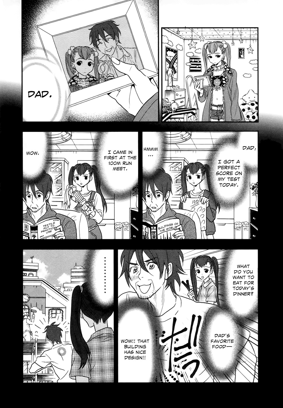 Shinwa Ponchi Chapter 15 page 12 - Chapter 15: Dad, Coming Home