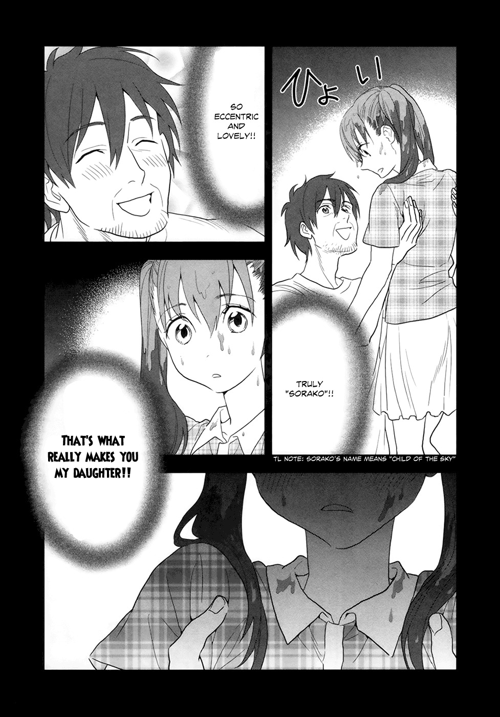 Shinwa Ponchi Chapter 15 page 14 - Chapter 15: Dad, Coming Home