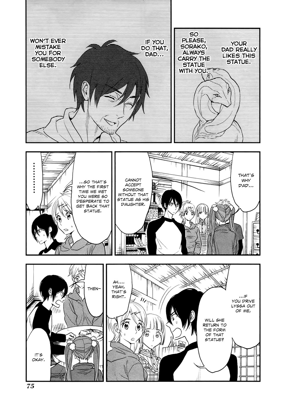 Shinwa Ponchi Chapter 15 page 8 - Chapter 15: Dad, Coming Home