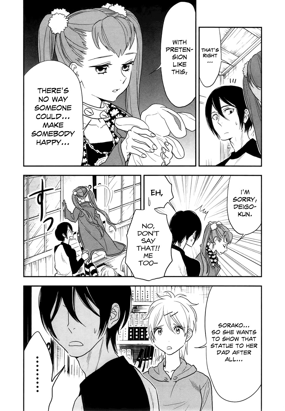 Shinwa Ponchi Chapter 16 page 6 - Chapter 16: Dad, Leaving