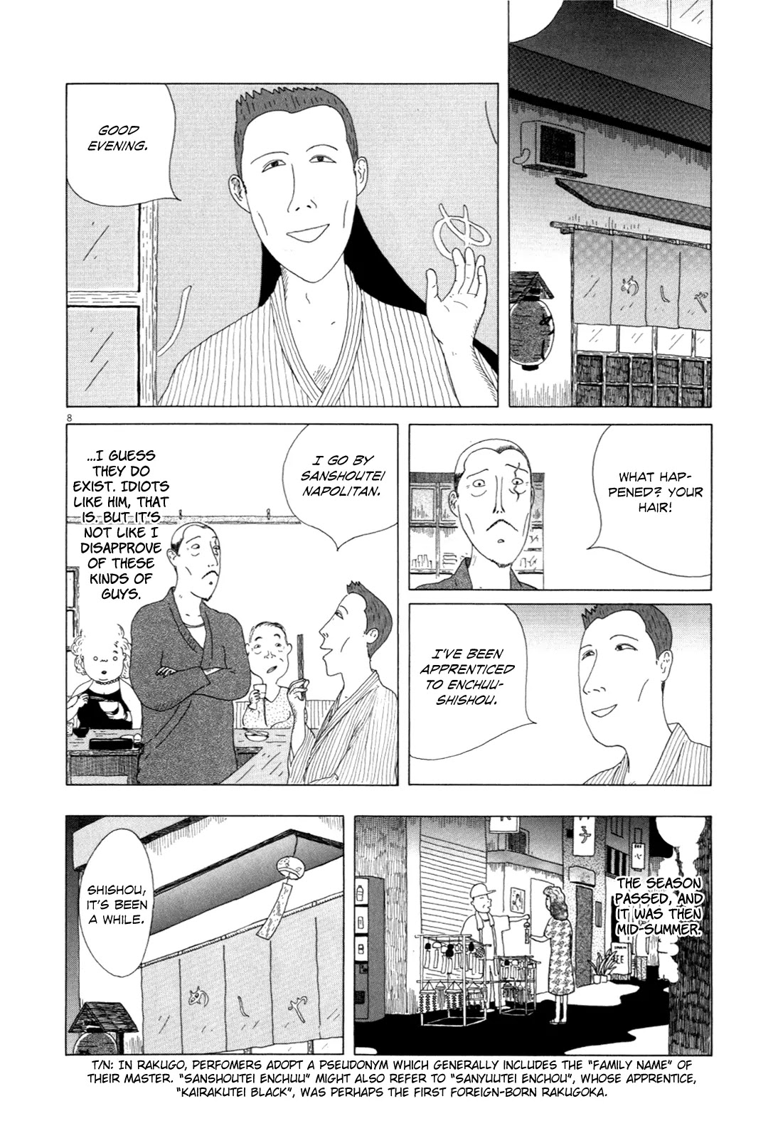 Shinya Shokudou Chapter 10 page 8 - Chapter 10