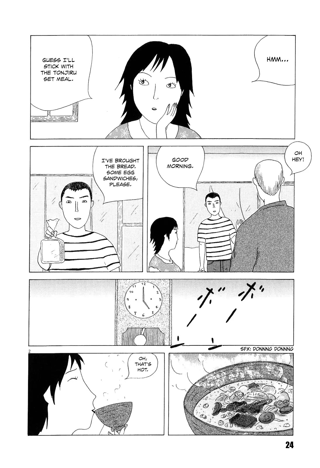 Shinya Shokudou Chapter 17 page 2 - Chapter 17 : Egg Sandwich