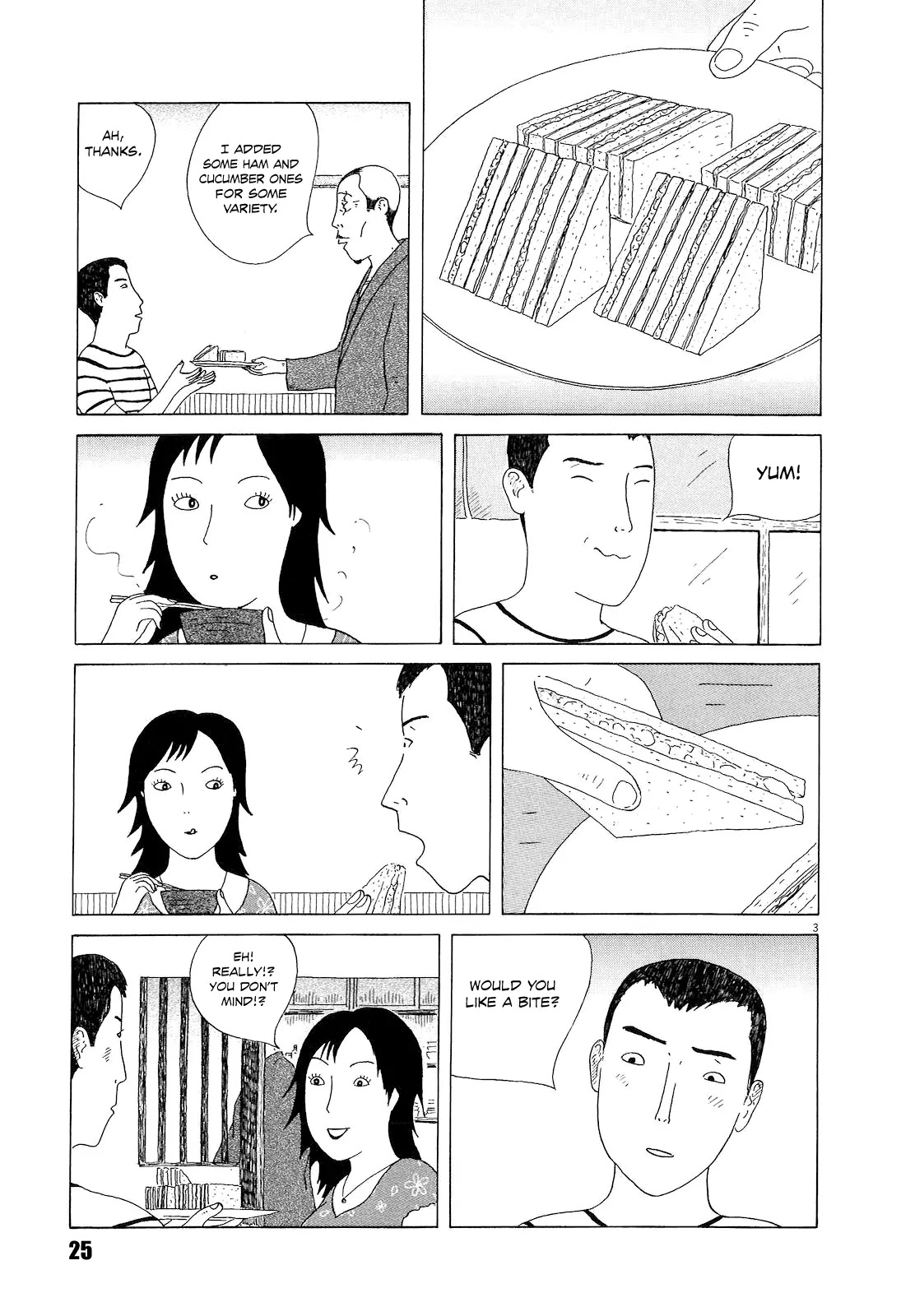 Shinya Shokudou Chapter 17 page 3 - Chapter 17 : Egg Sandwich