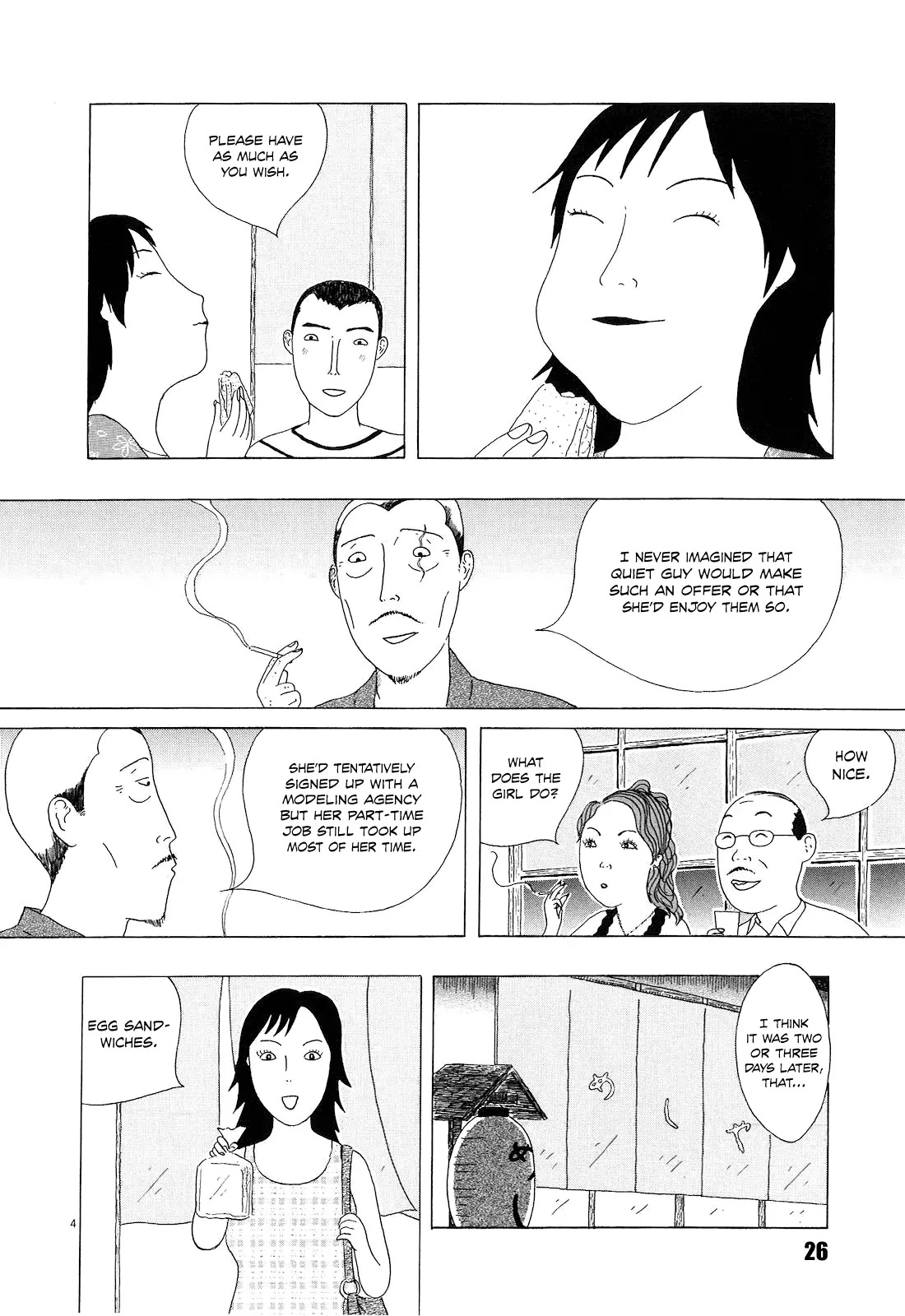 Shinya Shokudou Chapter 17 page 4 - Chapter 17 : Egg Sandwich