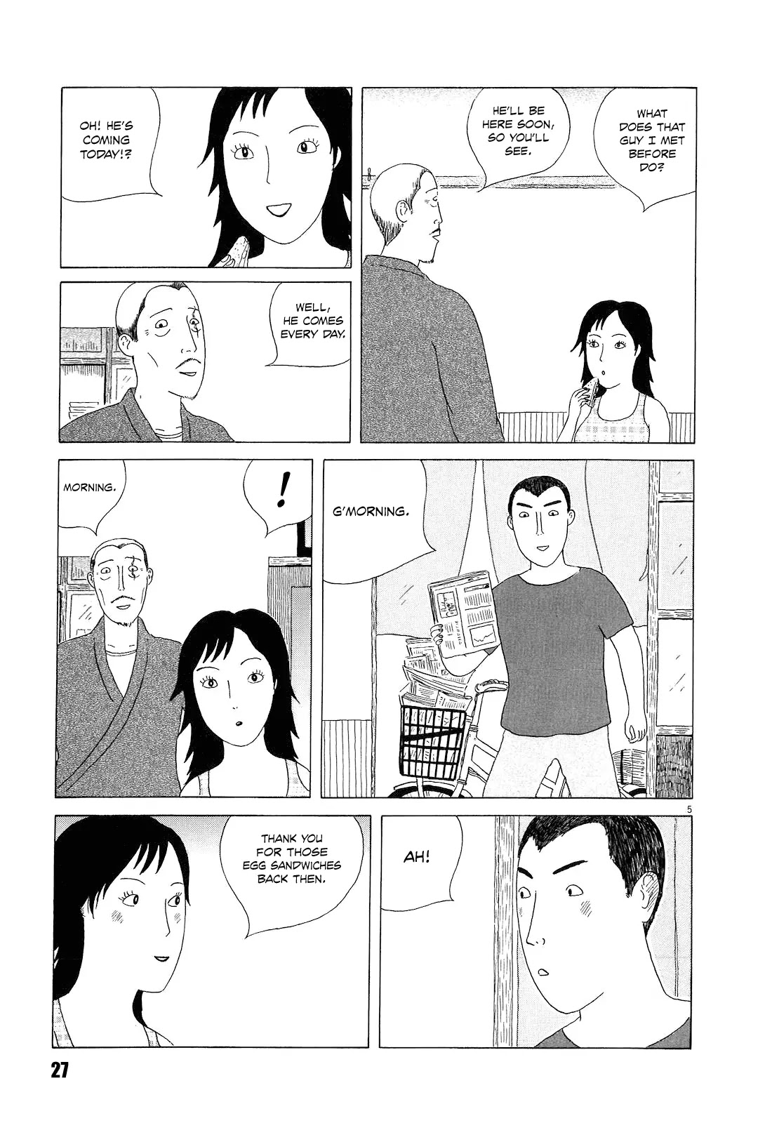 Shinya Shokudou Chapter 17 page 5 - Chapter 17 : Egg Sandwich