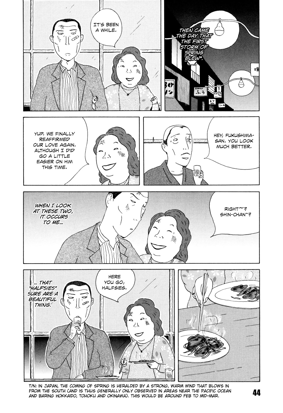 Shinya Shokudou Chapter 33 page 10 - Chapter 33 : Halfsies