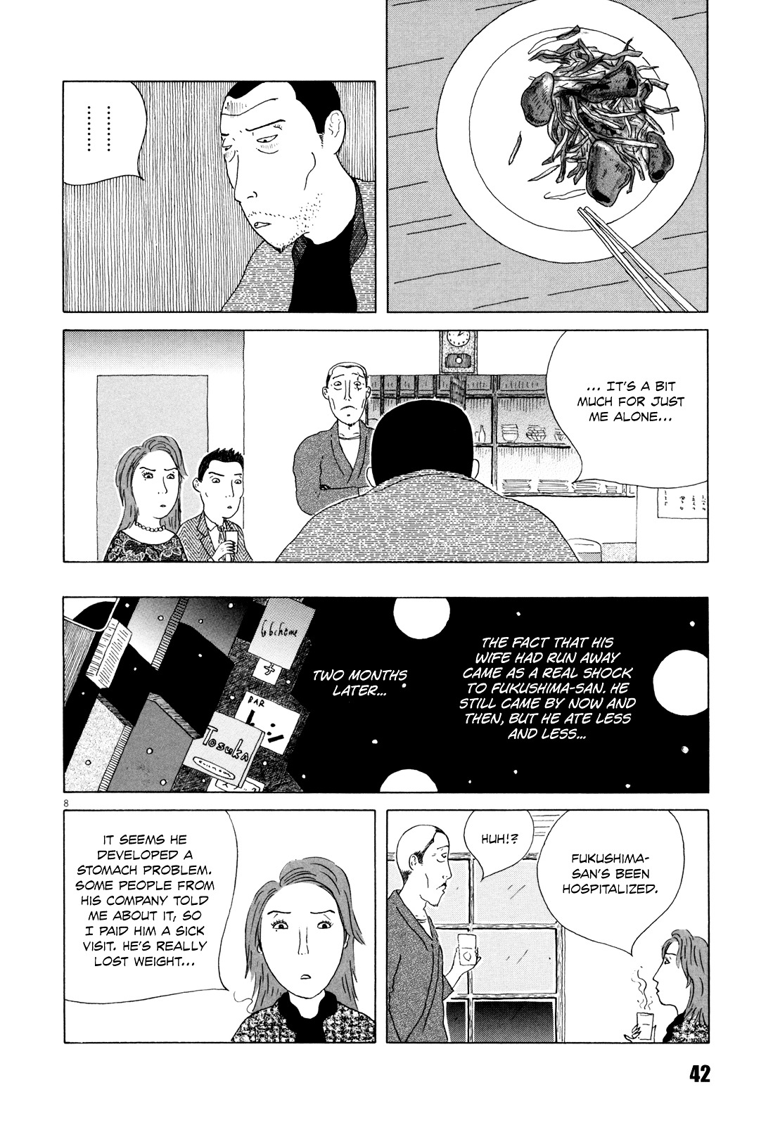 Shinya Shokudou Chapter 33 page 8 - Chapter 33 : Halfsies