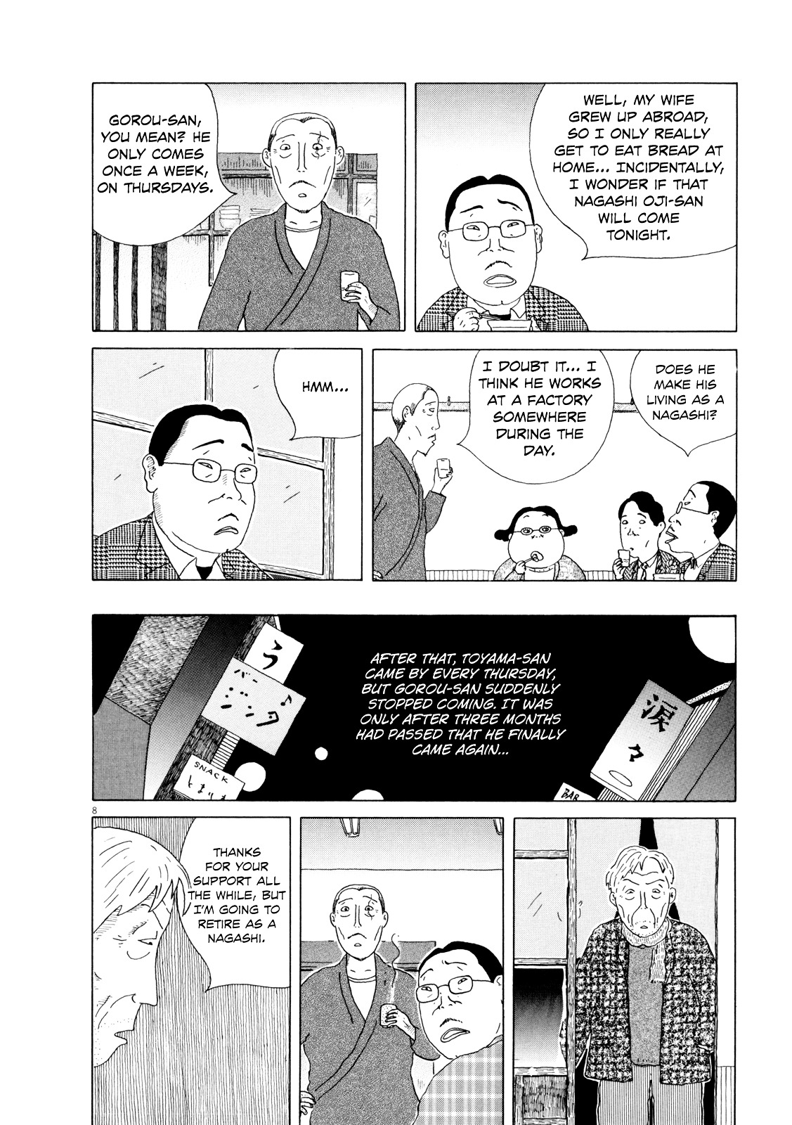 Shinya Shokudou Chapter 34 page 8 - Chapter 34 : Butter Rice