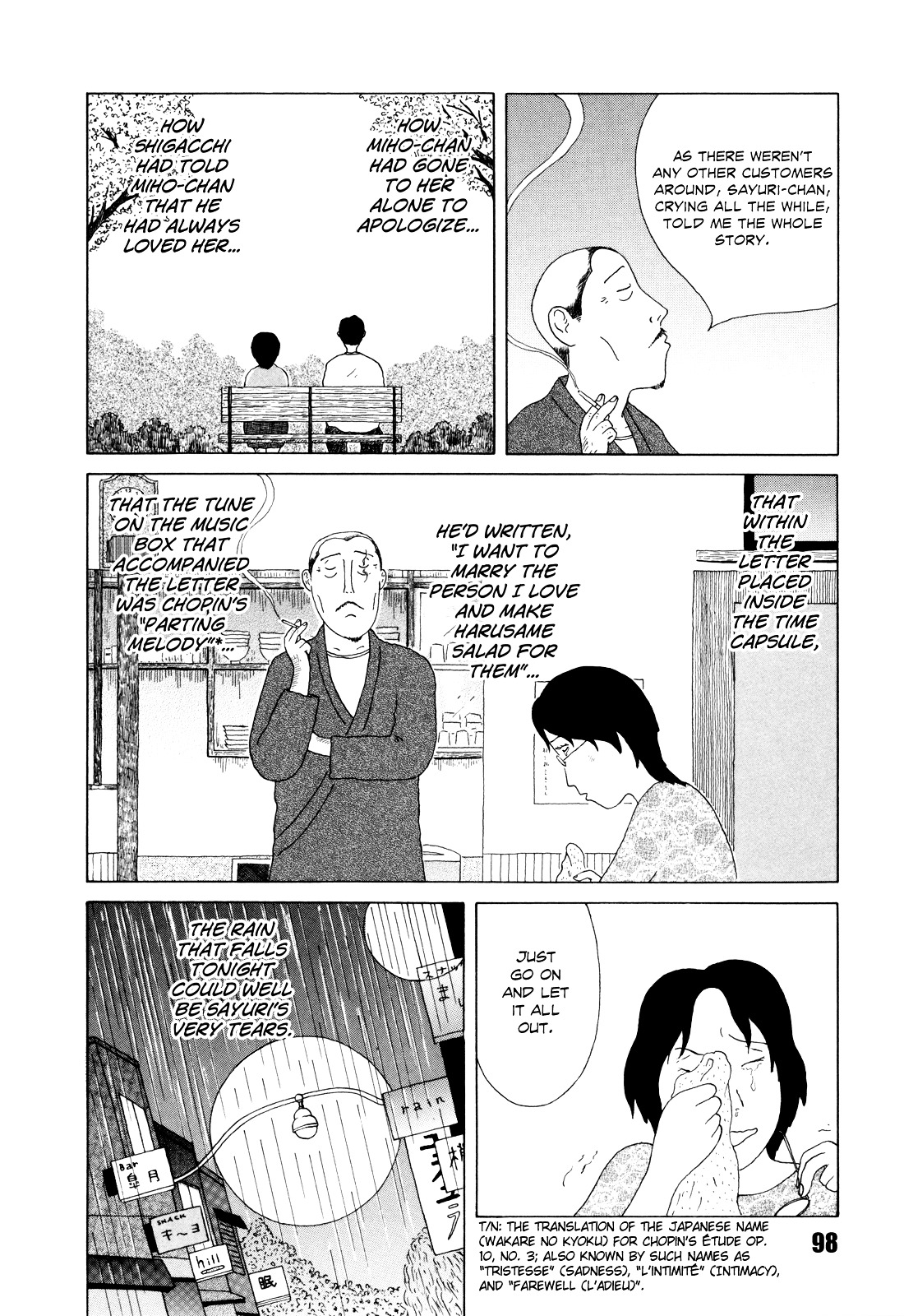 Shinya Shokudou Chapter 38 page 10 - Chapter 38 : Harusame Salad