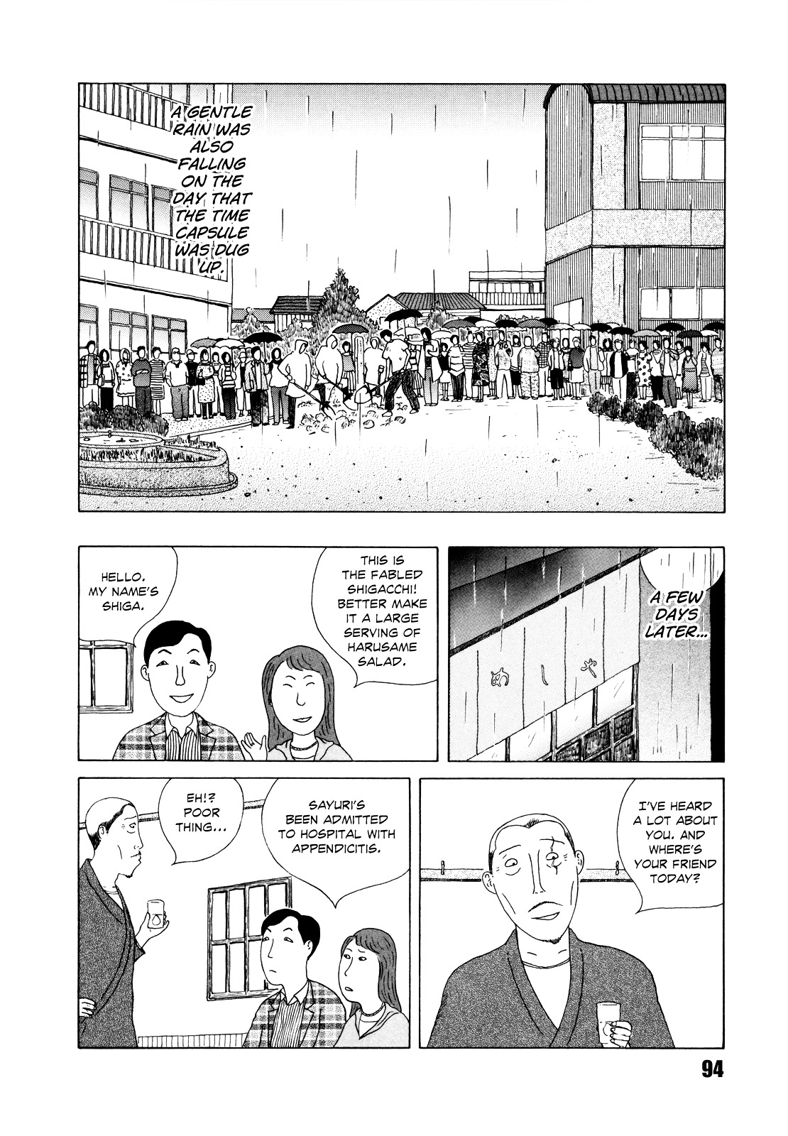 Shinya Shokudou Chapter 38 page 6 - Chapter 38 : Harusame Salad