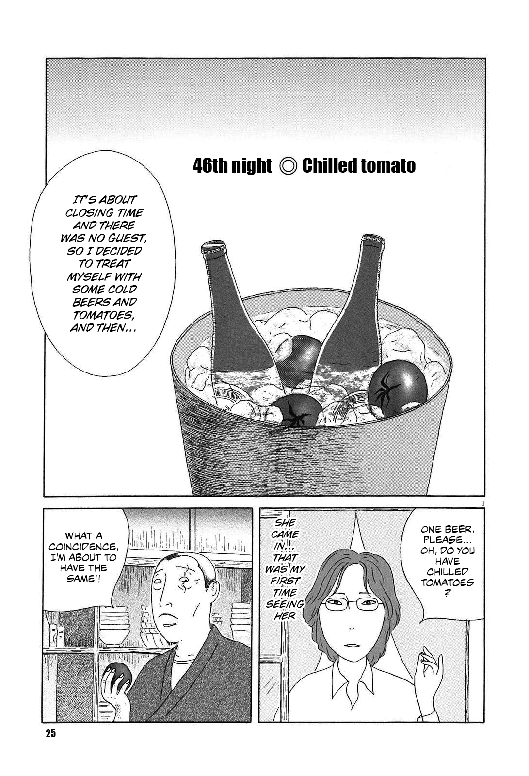 Shinya Shokudou Chapter 46 page 1 - Chapter 46: Chilled tomato