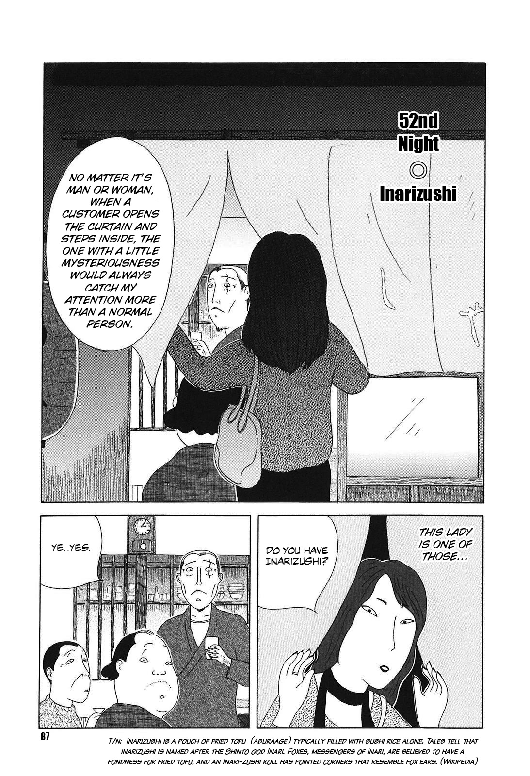 Shinya Shokudou Chapter 52 page 1 - Chapter 52: Inarizushi