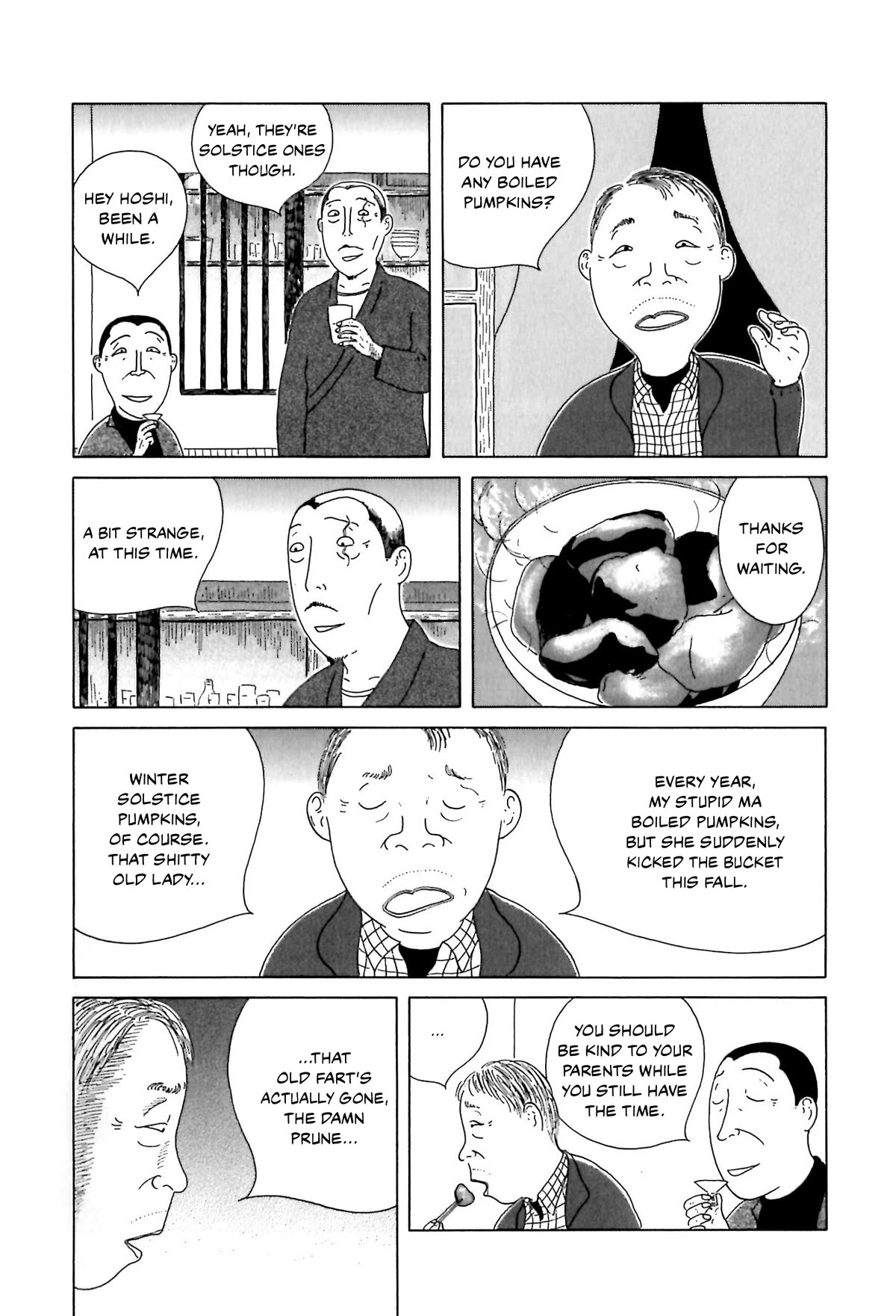 Shinya Shokudou Chapter 57 page 3 - Chapter 57: Winter Solstice Pumpkin