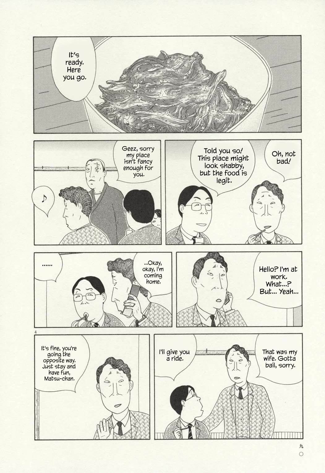 Shinya Shokudou Chapter 66 page 5 - Chapter 66: Spinach Salad with Sesame Dressing