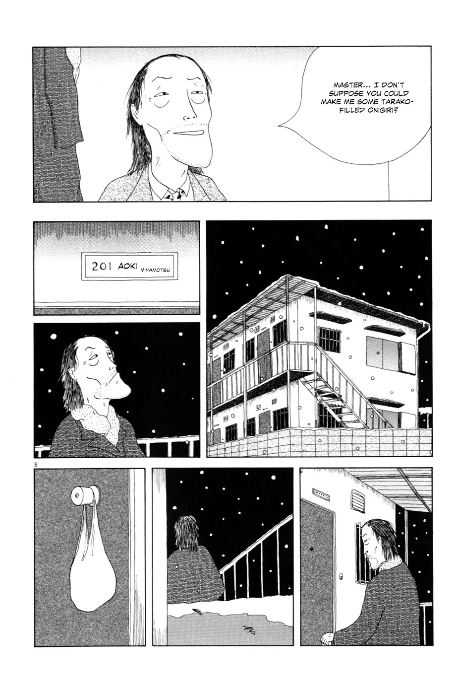 Shinya Shokudou Chapter 7 page 8 - Chapter 7