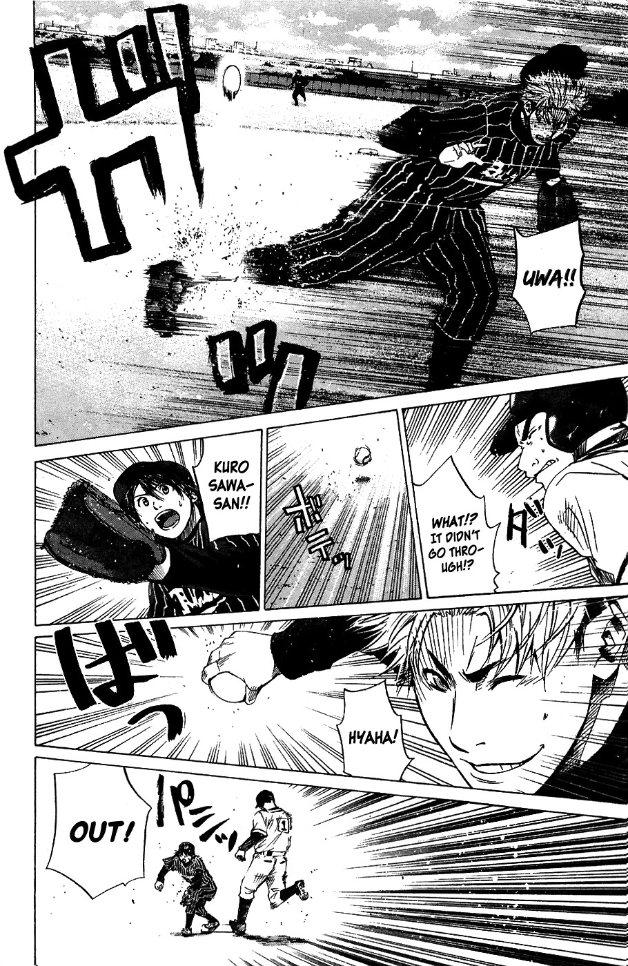 Shinyaku "Kyojin no Hoshi" Hanagata Chapter 10 page 10 - Chapter 10: No Hit No Run