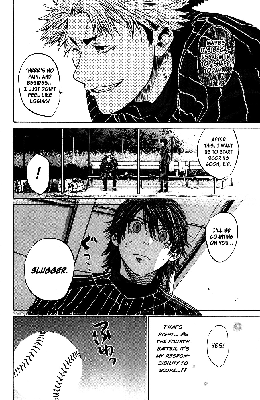 Shinyaku "Kyojin no Hoshi" Hanagata Chapter 10 page 12 - Chapter 10: No Hit No Run