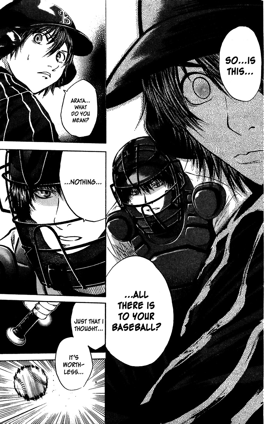 Shinyaku "Kyojin no Hoshi" Hanagata Chapter 10 page 15 - Chapter 10: No Hit No Run