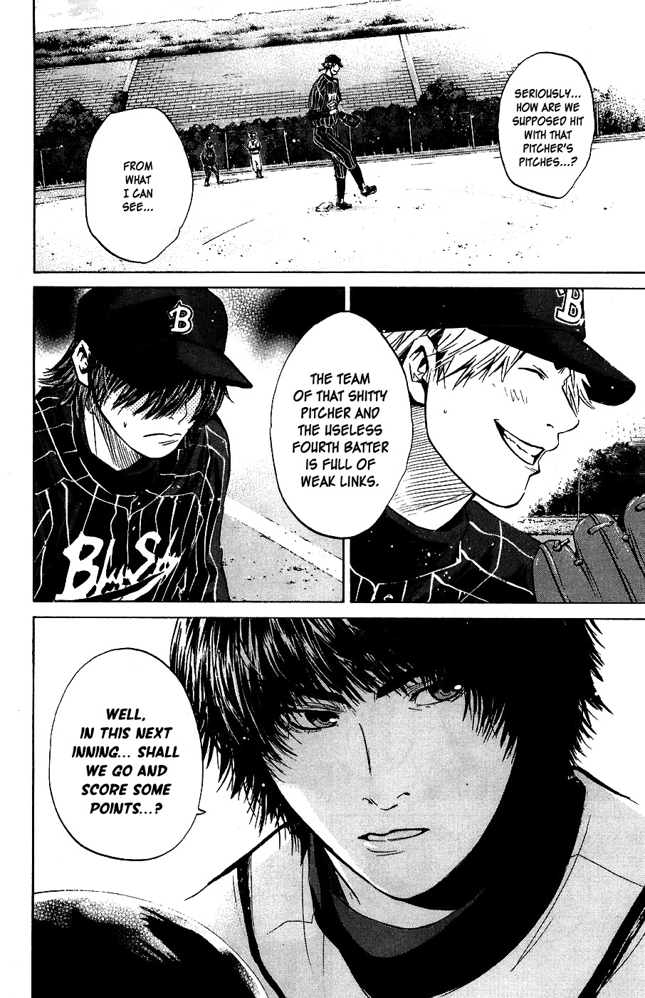 Shinyaku "Kyojin no Hoshi" Hanagata Chapter 10 page 20 - Chapter 10: No Hit No Run