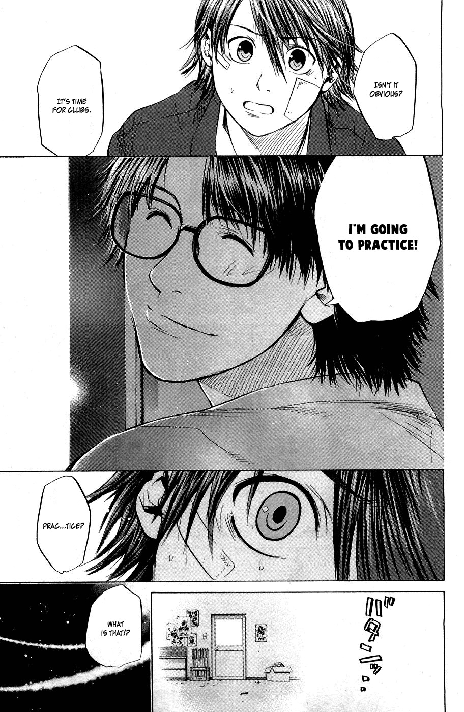 Shinyaku "Kyojin no Hoshi" Hanagata Chapter 4 page 5 - Chapter 4: Bluff Man