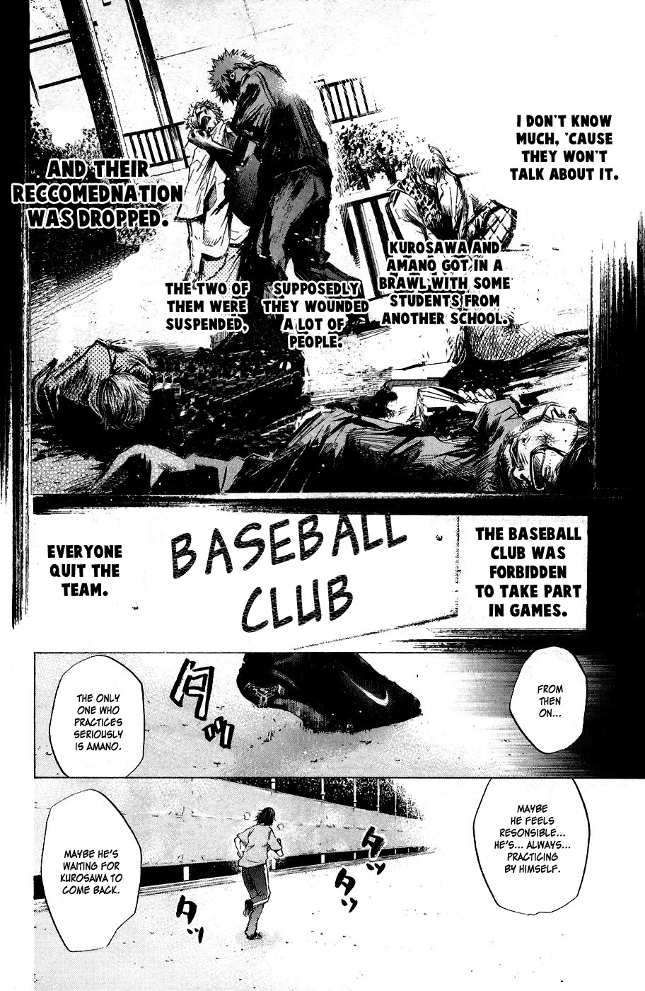 Shinyaku "Kyojin no Hoshi" Hanagata Chapter 4 page 8 - Chapter 4: Bluff Man