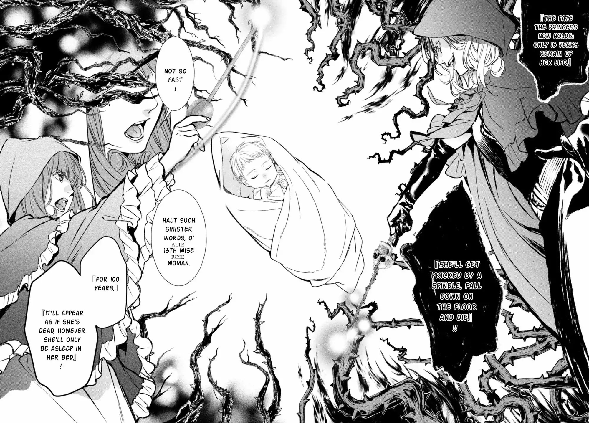 Shinyaku Marchen Chapter 20 page 10 - Chapter 20: Seite 20: The Princess Sleeping in the Tower of Roses 1