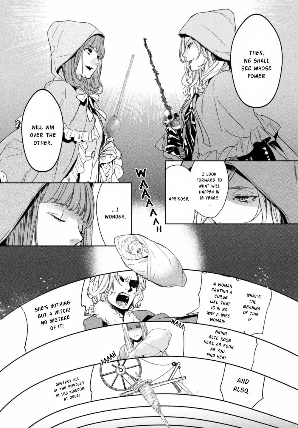 Shinyaku Marchen Chapter 20 page 12 - Chapter 20: Seite 20: The Princess Sleeping in the Tower of Roses 1
