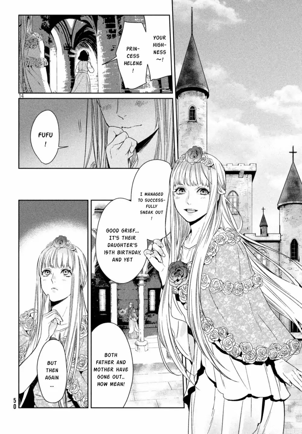 Shinyaku Marchen Chapter 20 page 13 - Chapter 20: Seite 20: The Princess Sleeping in the Tower of Roses 1