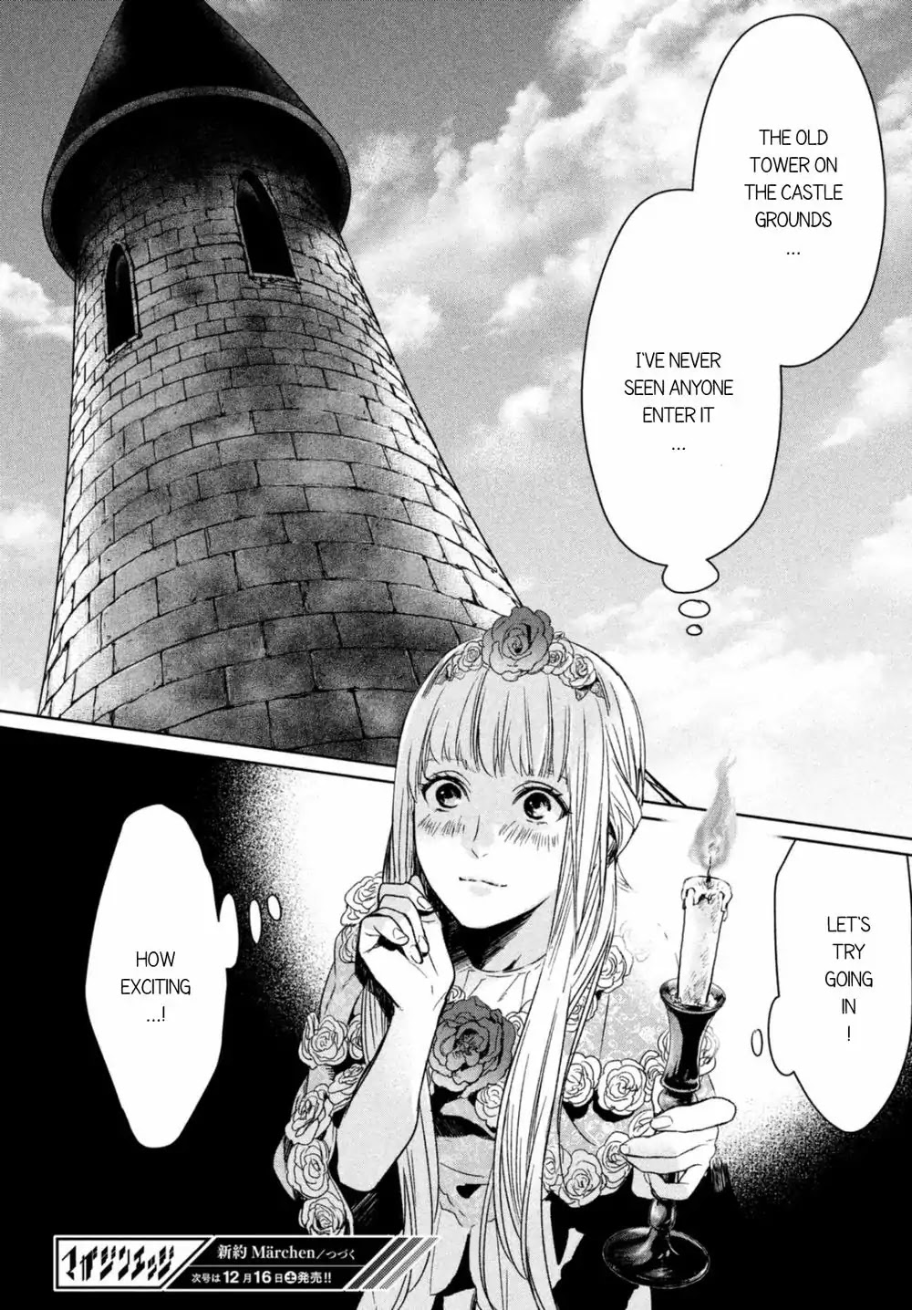Shinyaku Marchen Chapter 20 page 15 - Chapter 20: Seite 20: The Princess Sleeping in the Tower of Roses 1