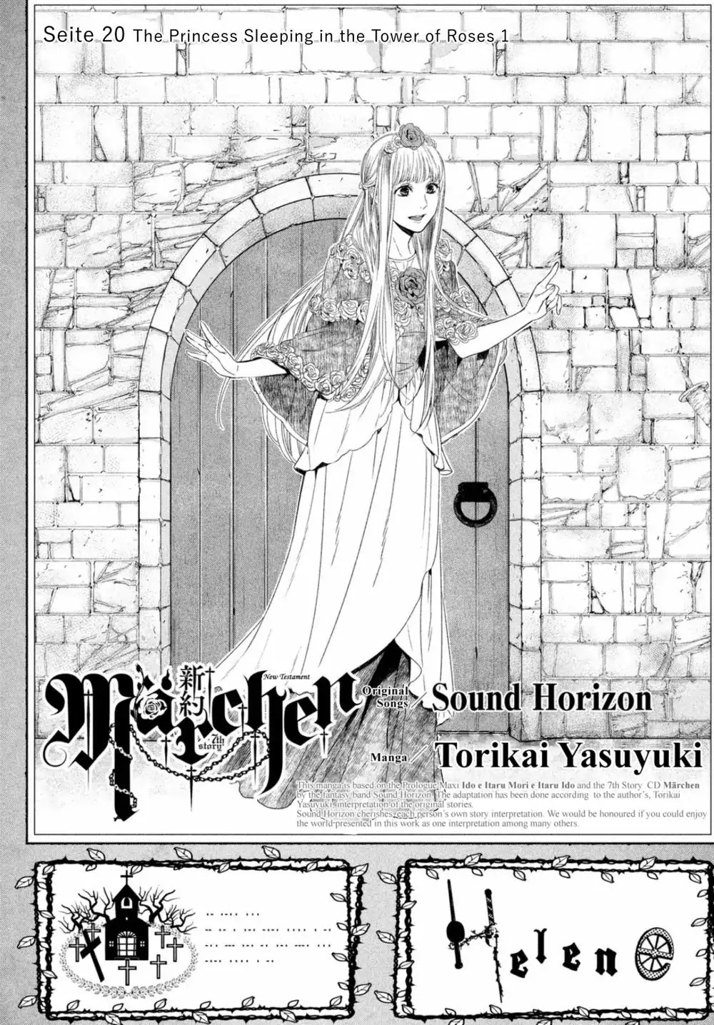 Shinyaku Marchen Chapter 20 page 4 - Chapter 20: Seite 20: The Princess Sleeping in the Tower of Roses 1