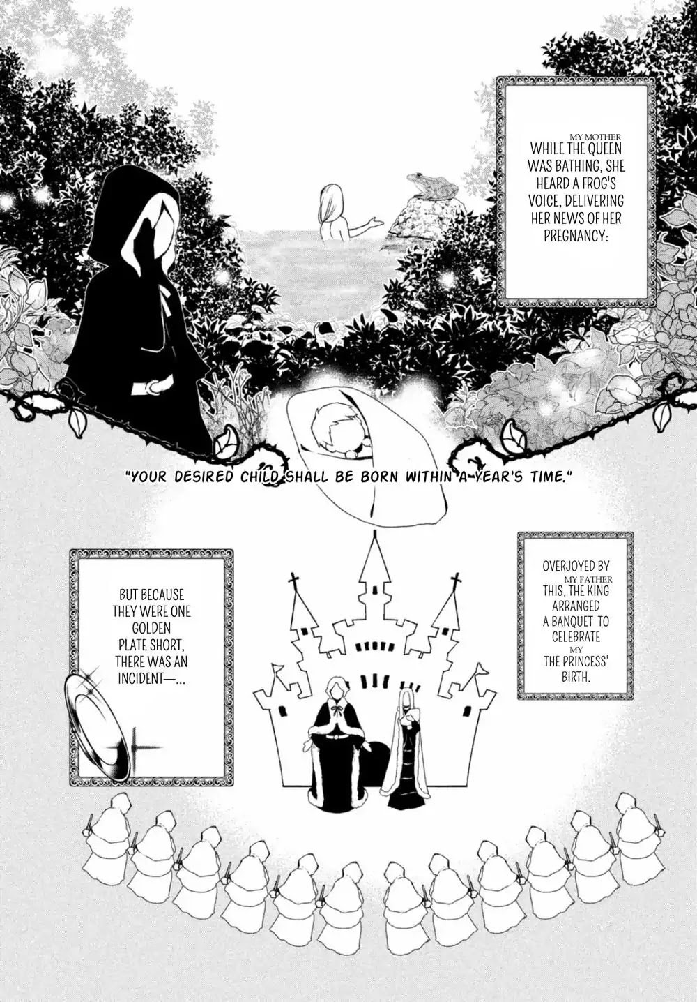 Shinyaku Marchen Chapter 20 page 5 - Chapter 20: Seite 20: The Princess Sleeping in the Tower of Roses 1