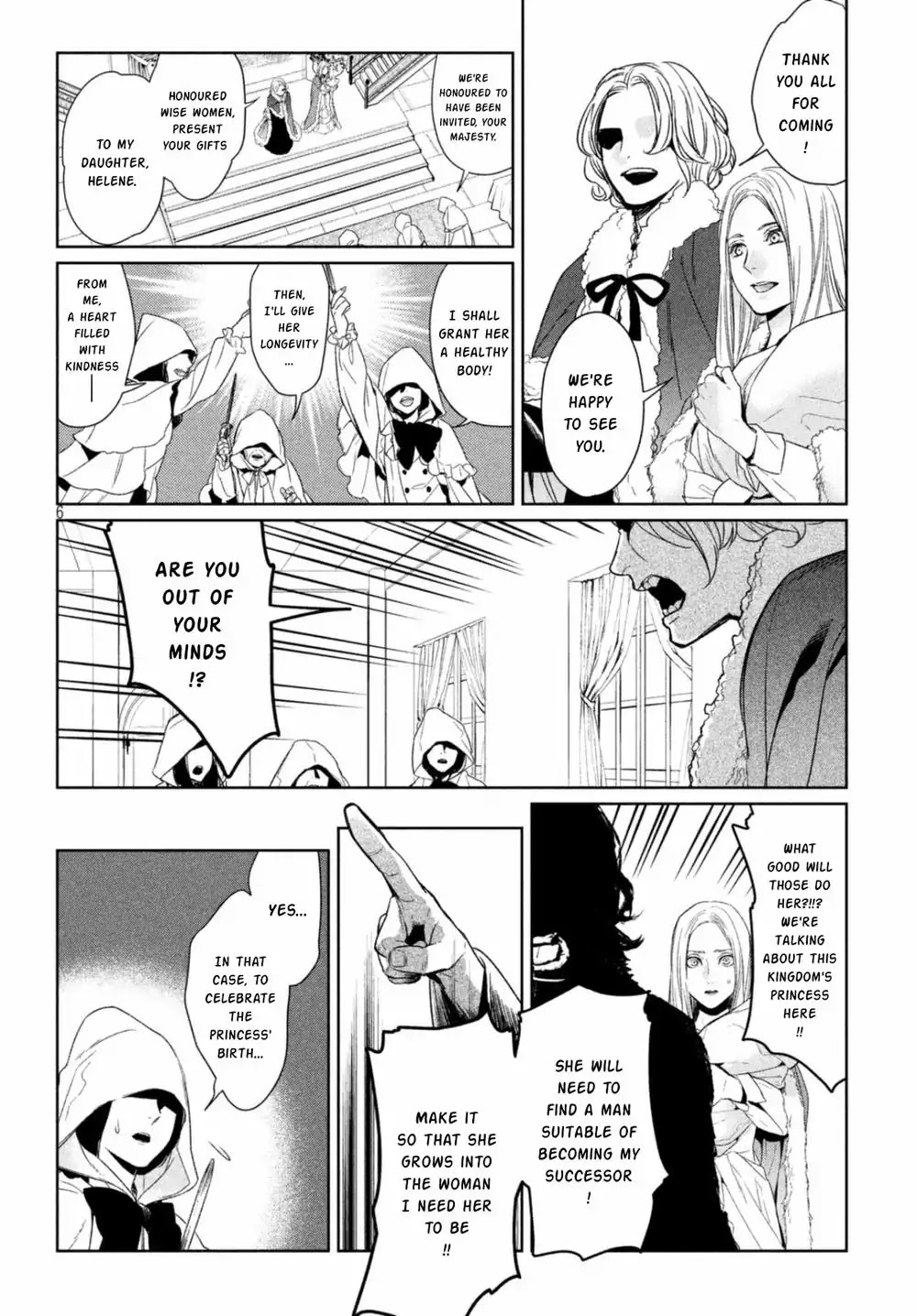 Shinyaku Marchen Chapter 20 page 6 - Chapter 20: Seite 20: The Princess Sleeping in the Tower of Roses 1