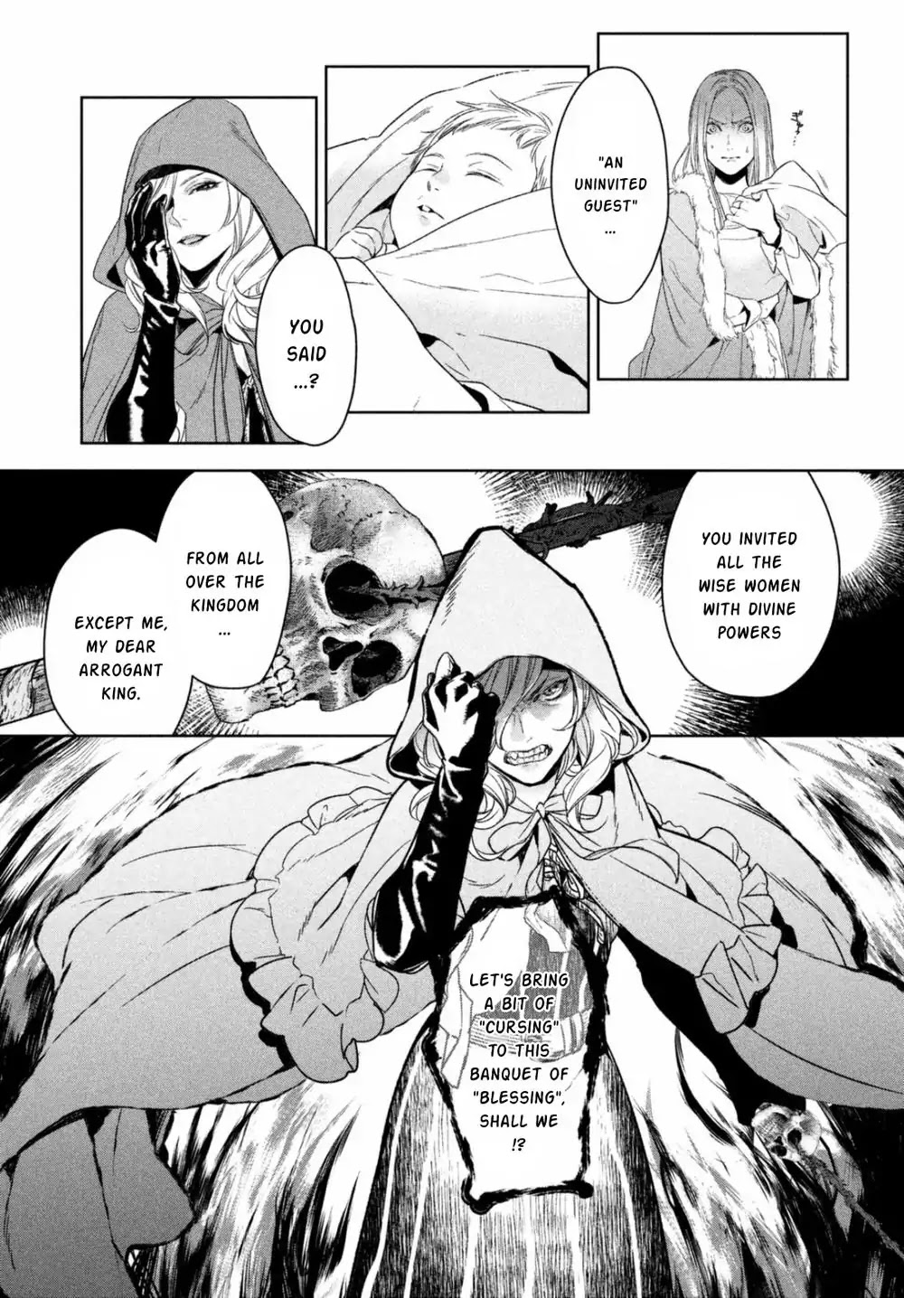 Shinyaku Marchen Chapter 20 page 9 - Chapter 20: Seite 20: The Princess Sleeping in the Tower of Roses 1