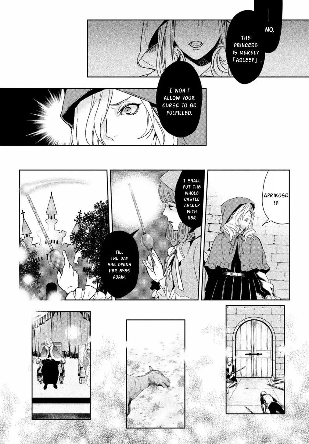 Shinyaku Marchen Chapter 21 page 10 - Chapter 21: Seite 21: The Princess Sleeping in the Tower of Roses 2