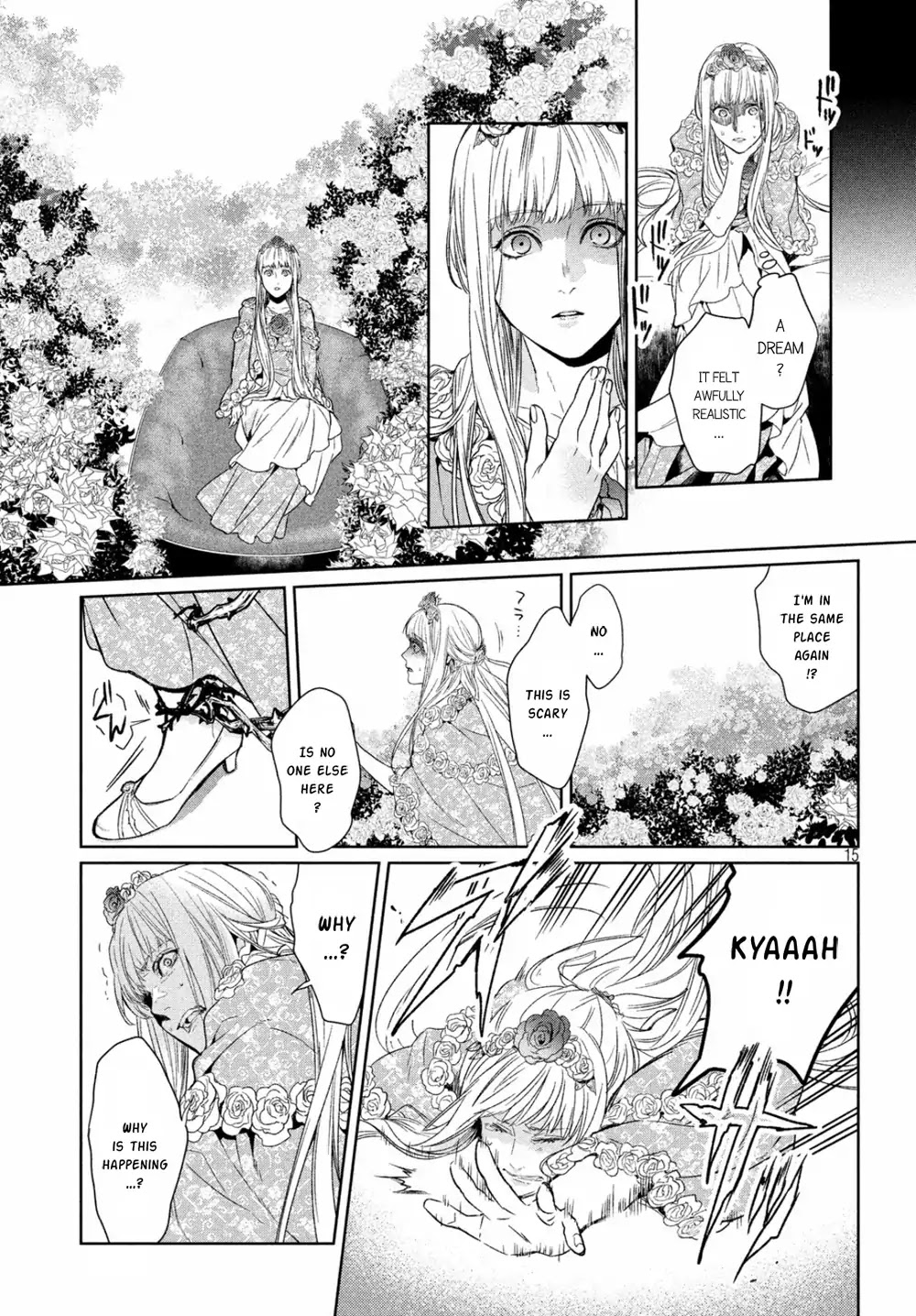 Shinyaku Marchen Chapter 21 page 15 - Chapter 21: Seite 21: The Princess Sleeping in the Tower of Roses 2