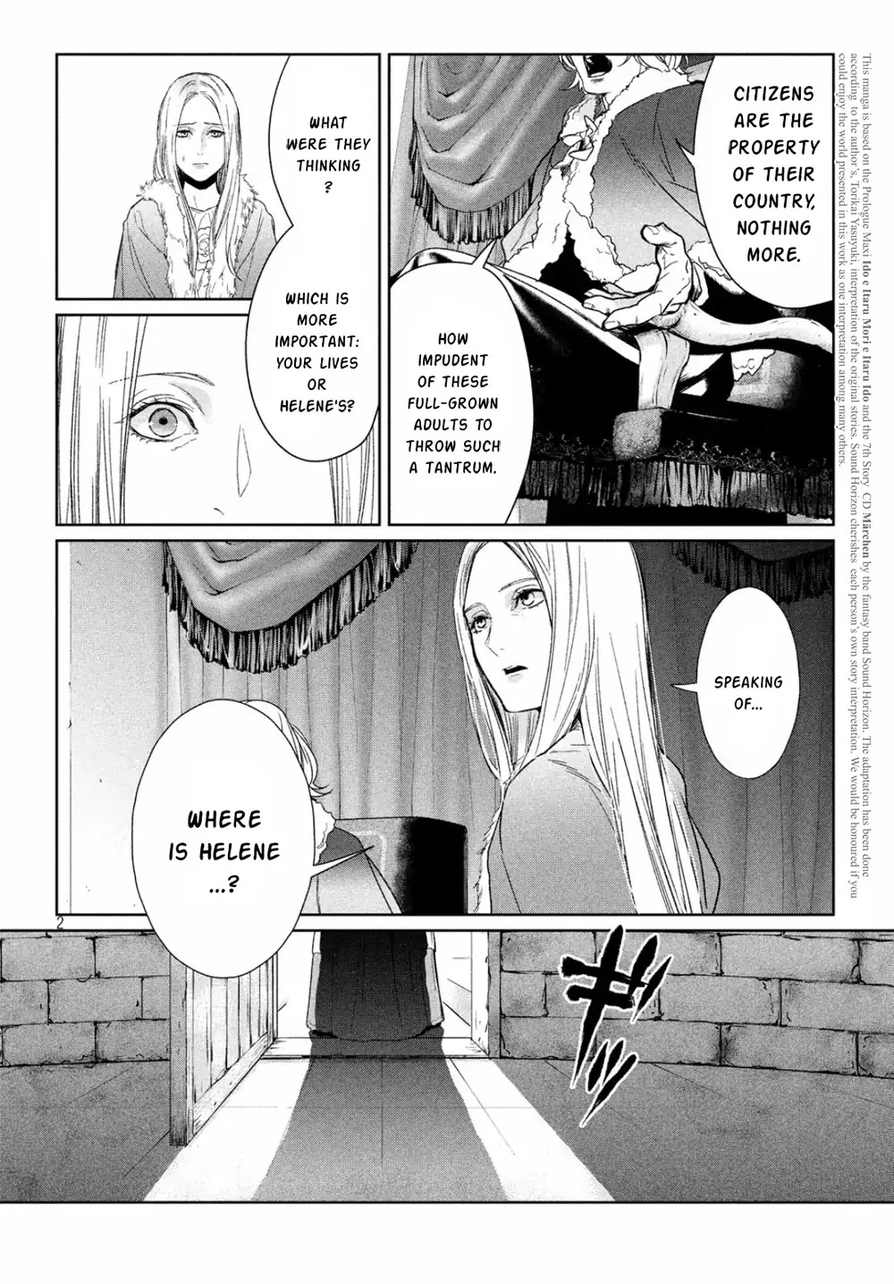 Shinyaku Marchen Chapter 21 page 2 - Chapter 21: Seite 21: The Princess Sleeping in the Tower of Roses 2