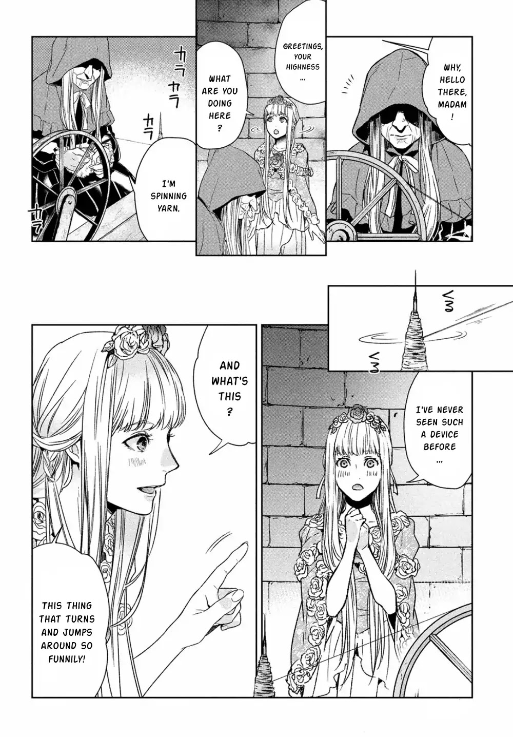 Shinyaku Marchen Chapter 21 page 6 - Chapter 21: Seite 21: The Princess Sleeping in the Tower of Roses 2