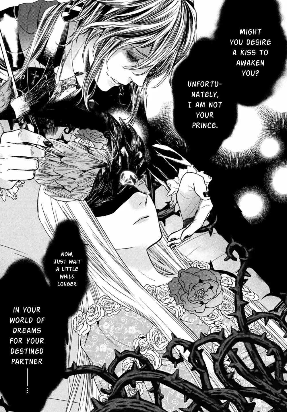 Shinyaku Marchen Chapter 22 page 3 - Chapter 22: Seite 22: The Princess Sleeping in the Tower of Roses 3