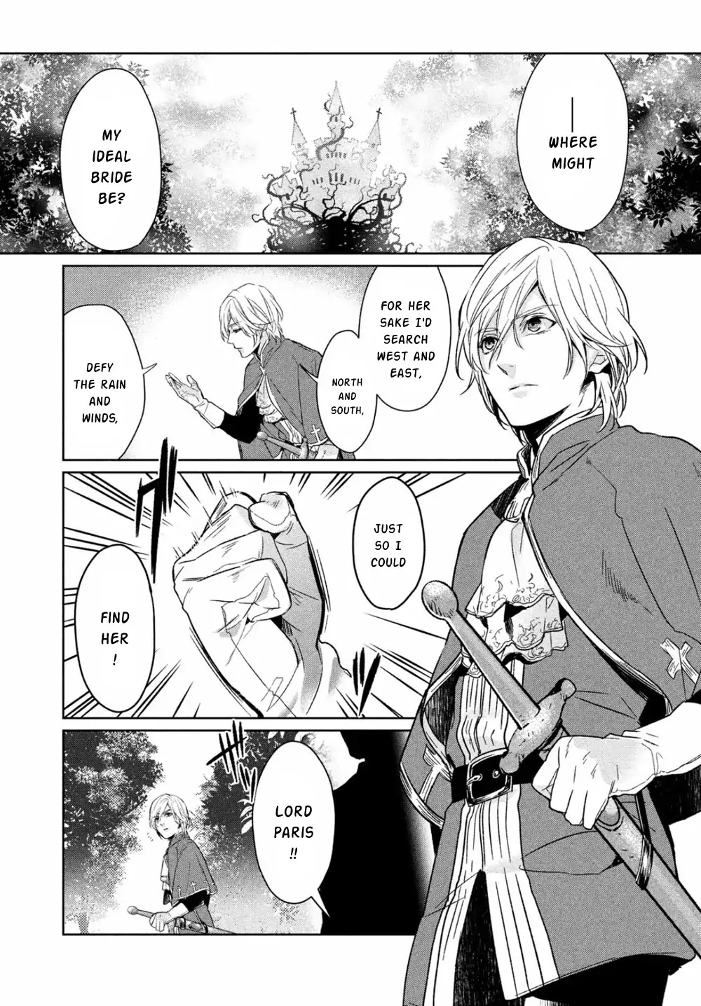 Shinyaku Marchen Chapter 22 page 5 - Chapter 22: Seite 22: The Princess Sleeping in the Tower of Roses 3