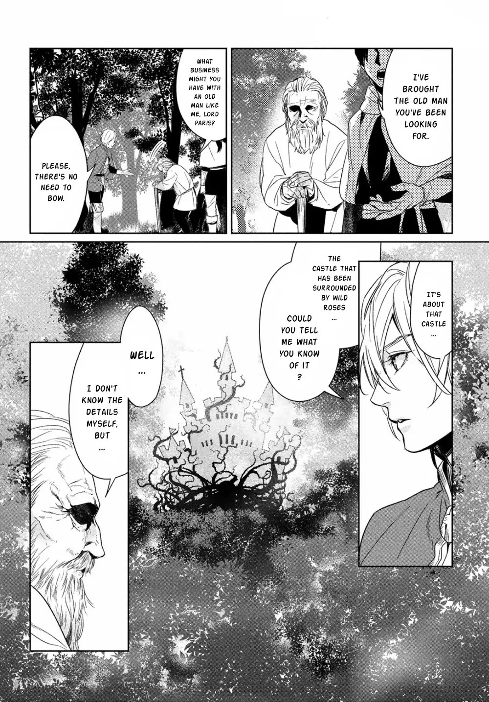 Shinyaku Marchen Chapter 22 page 6 - Chapter 22: Seite 22: The Princess Sleeping in the Tower of Roses 3