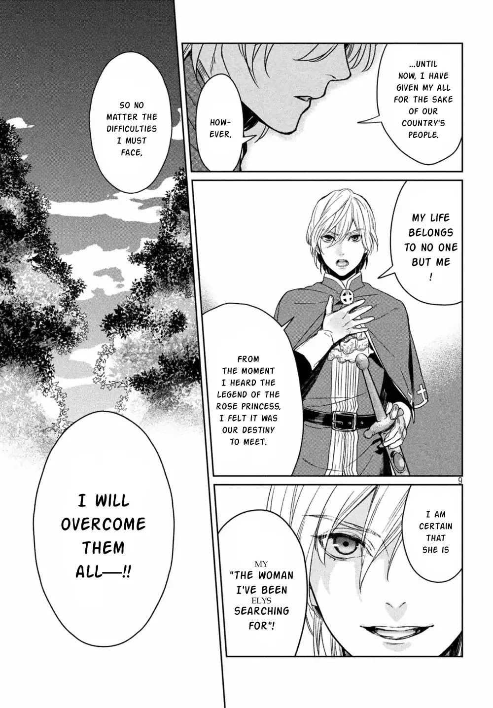 Shinyaku Marchen Chapter 22 page 9 - Chapter 22: Seite 22: The Princess Sleeping in the Tower of Roses 3