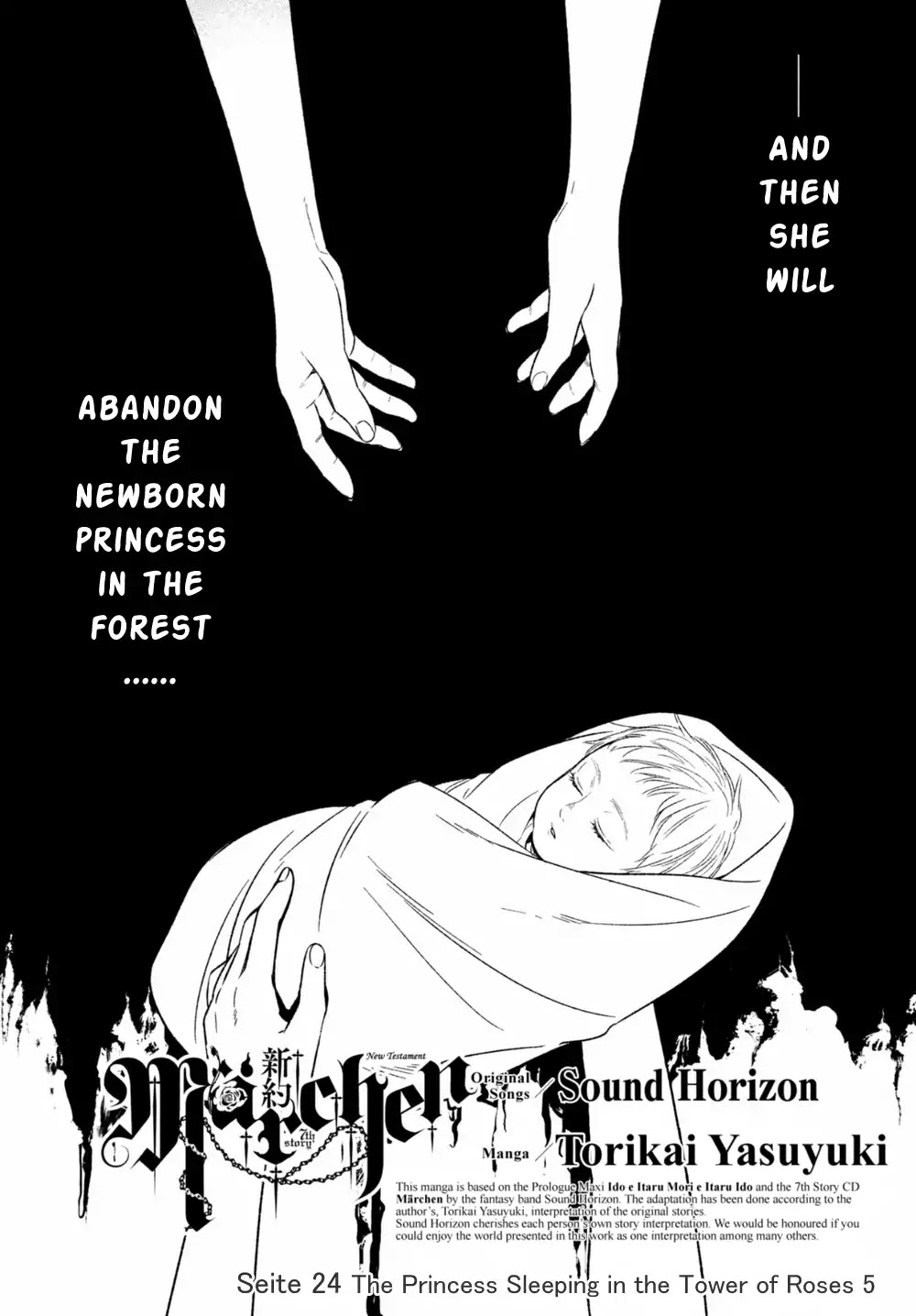 Shinyaku Marchen Chapter 24 page 3 - Chapter 24: Seite 24: The Princess Sleeping in the Tower of Roses 5