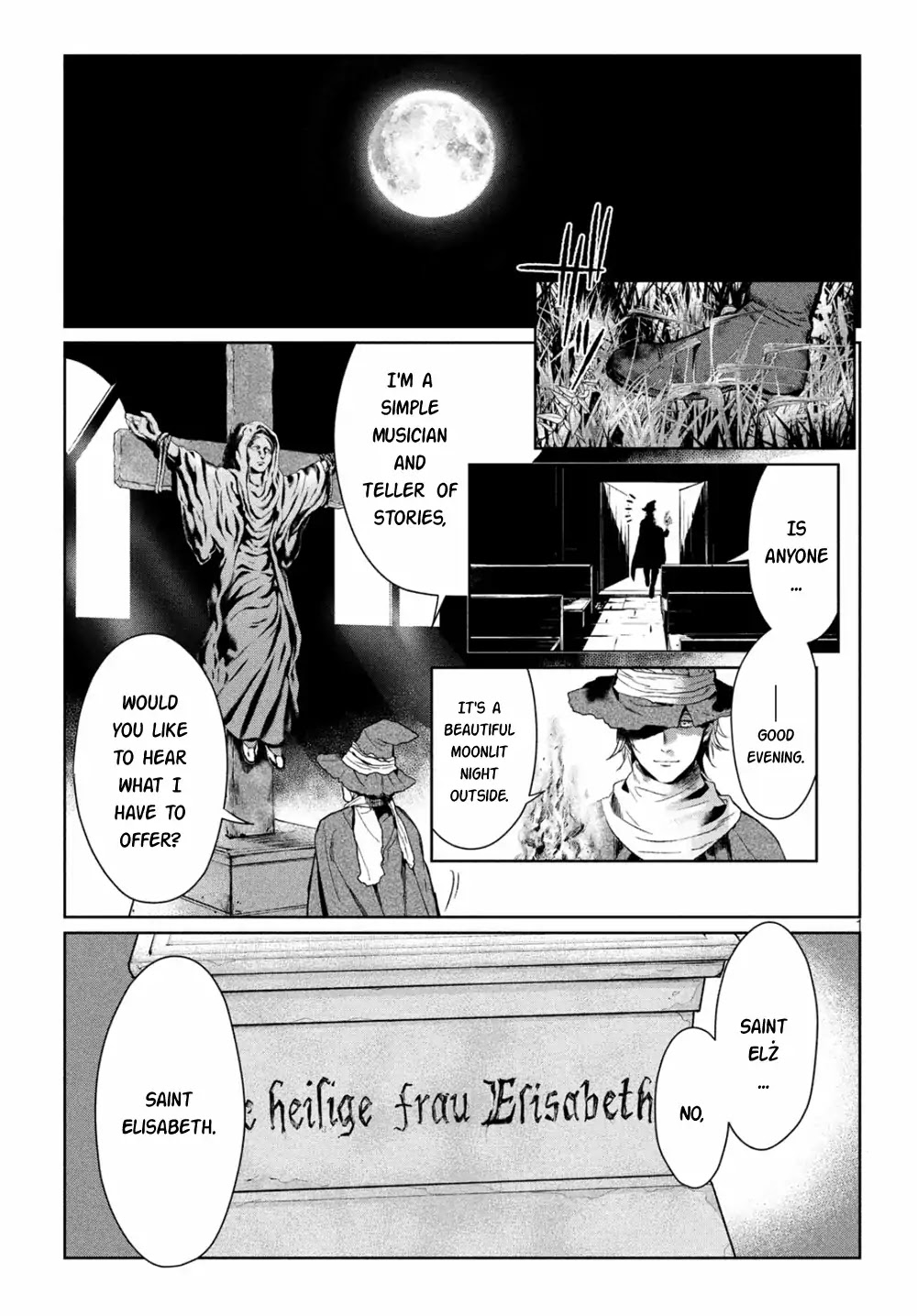 Shinyaku Marchen Chapter 29 page 1 - Chapter 29: Seite 29: The Crucified Saint 1