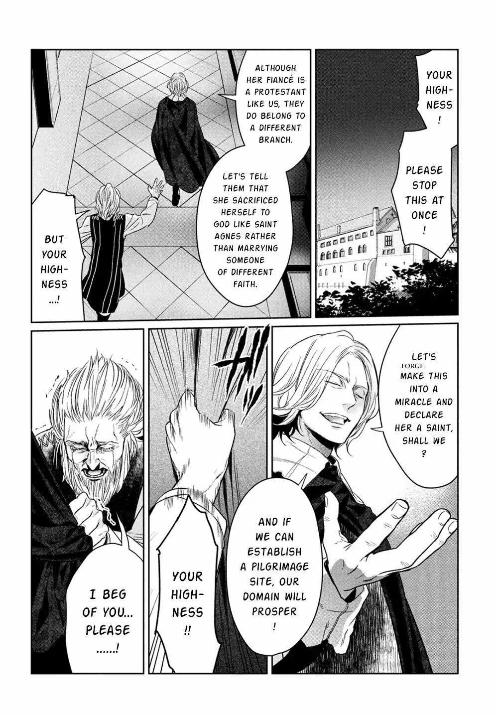 Shinyaku Marchen Chapter 30 page 12 - Chapter 30: Seite 30: The Crucified Saint 2