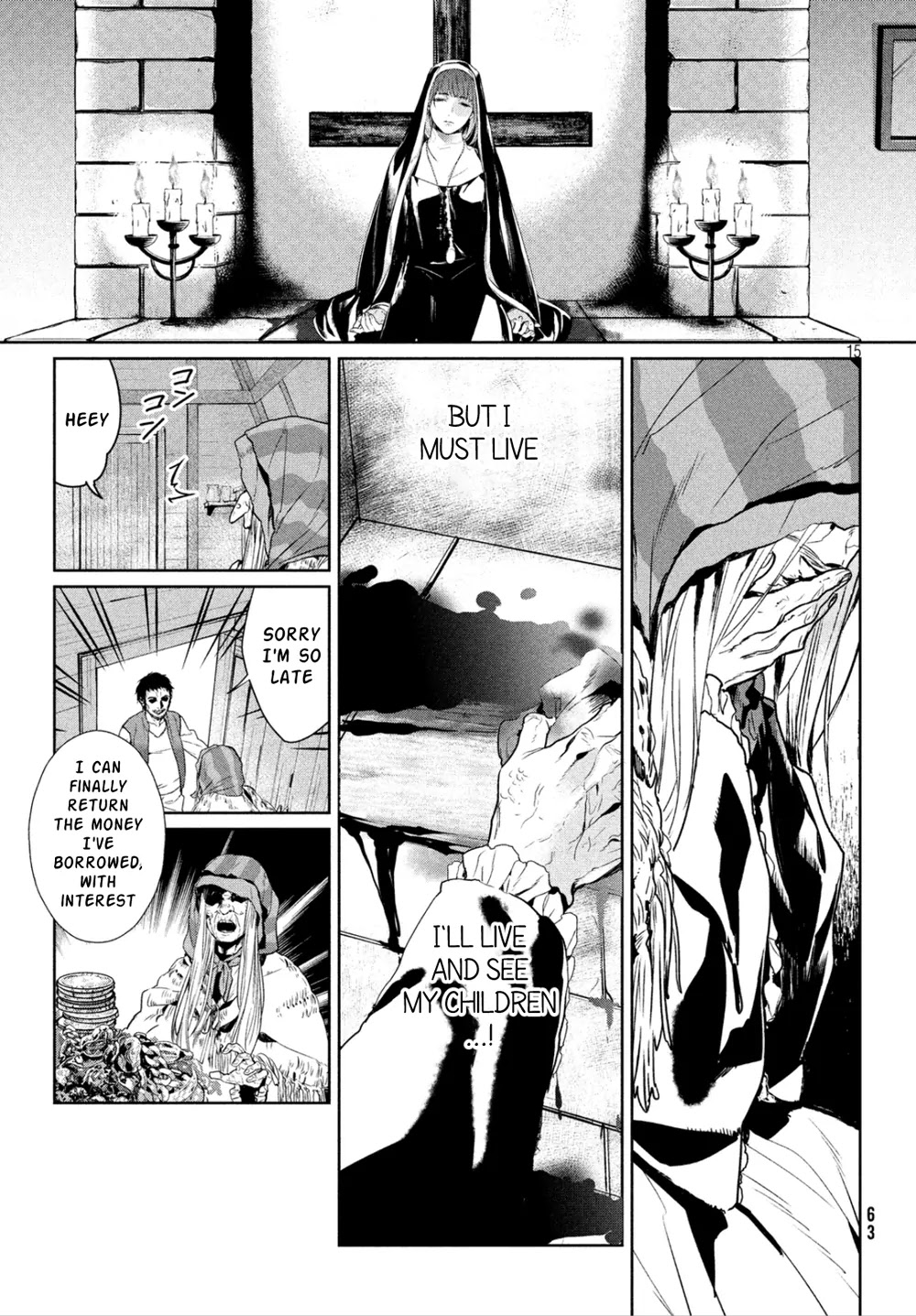 Shinyaku Marchen Chapter 9 page 15 - Chapter 9: Seite 9: The Burnt Witch 3