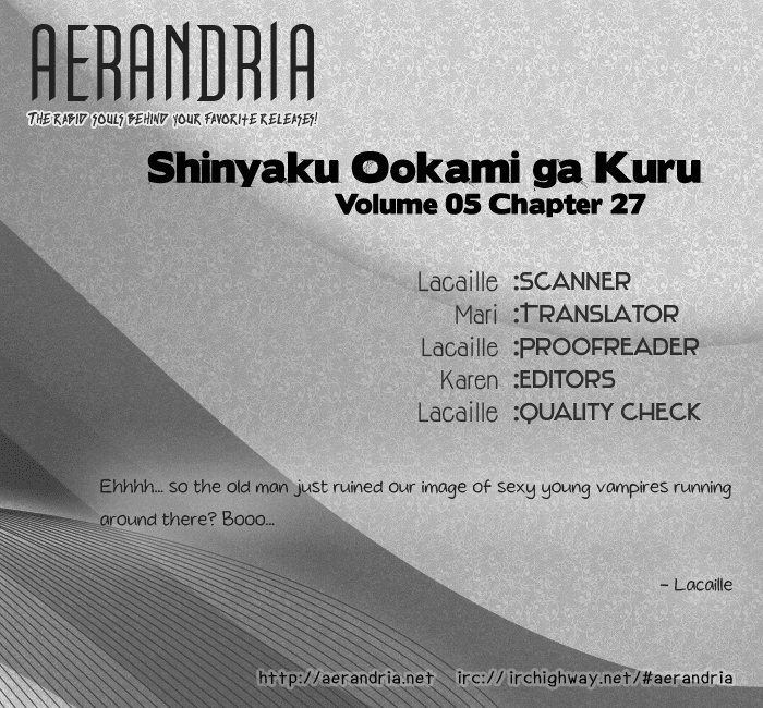 Shinyaku Ookami ga Kuru! Chapter 27 page 2 - Chapter 27: Sehnsucht (2)